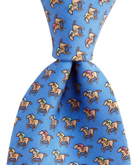 Hermès Kentucky Derby Print Tie 